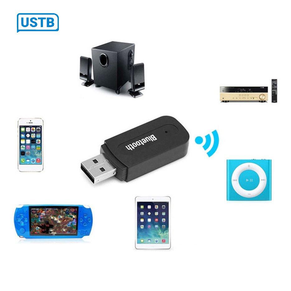 Bộ chuyển đổi USB trên ô tô Bộ thu giắc cắm 3,5 mm Máy nghe nhạc rảnh tay