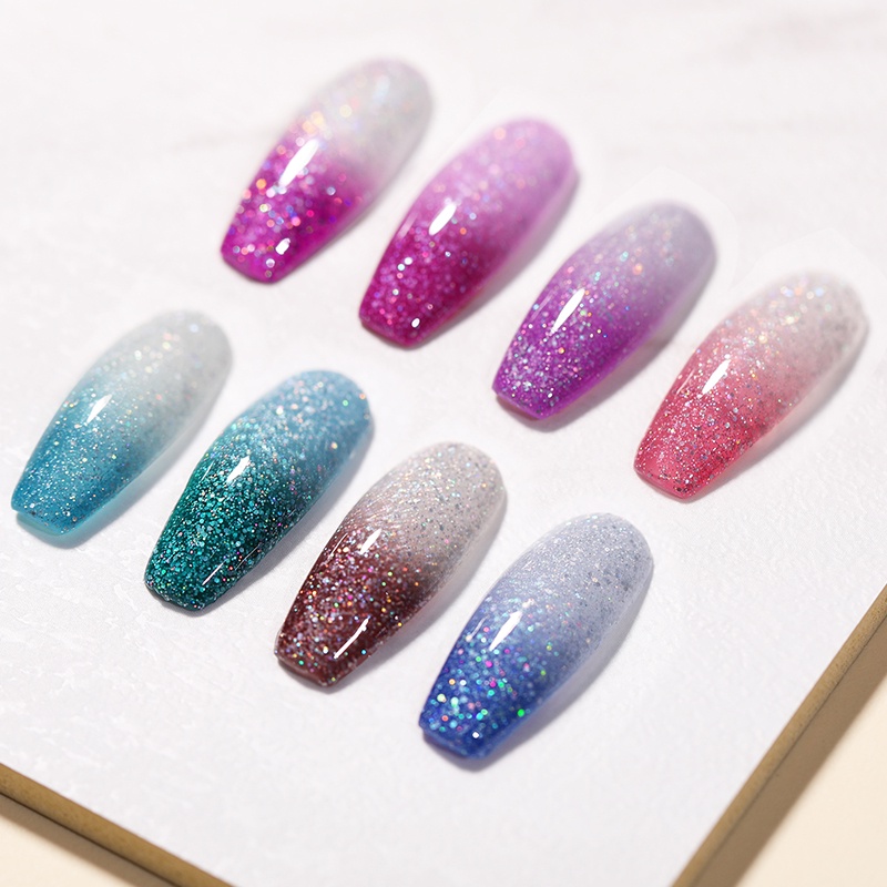 Sơn móng tay UR SUGAR 7.5ml với màu sắc thay đổi theo nhiệt độ độc đáo