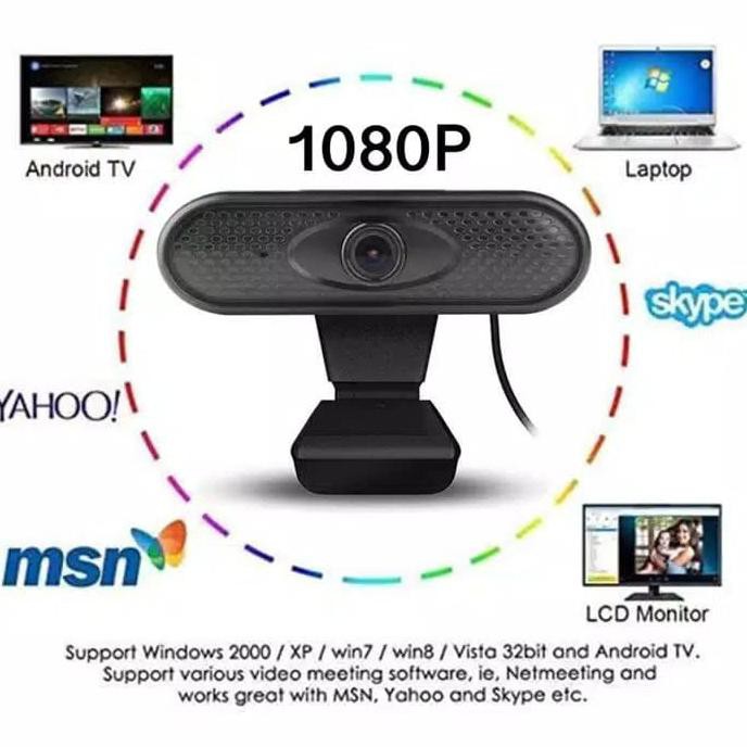 Webcam Hd 1080p X6 Cho Máy Tính / Laptop | BigBuy360 - bigbuy360.vn