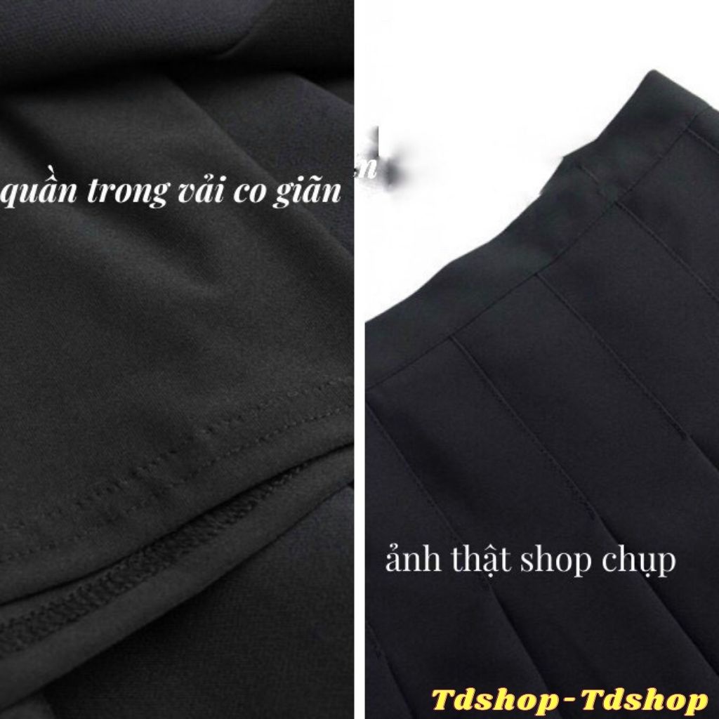 Chân Váy Xếp Ly Hàn Quốc Dáng Chữ A Bigsize Ulzzang Cạp Cao | Tdshopnt - V02 | BigBuy360 - bigbuy360.vn