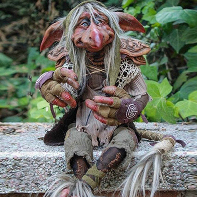 Doggtr Tượng Mô Hình Nhân Vật Goblin Garden Dùng Trang Trí
