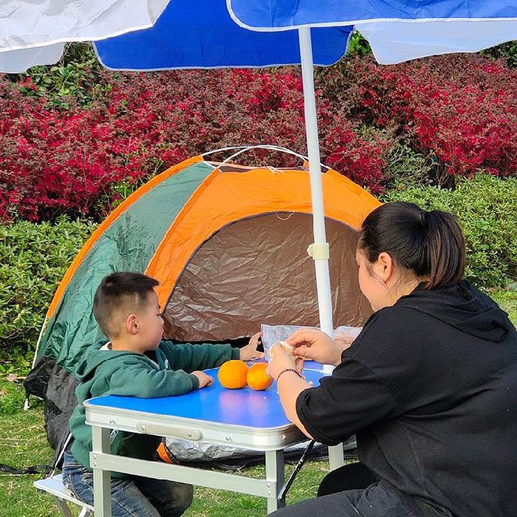 [CHÍNH HÃNG] Bộ bàn ghế gấp gọn khung nhôm cao cấp- Bộ 1 bàn 4 ghế - Dã ngoại picnic siêu tiện dụng - MS008 | BigBuy360 - bigbuy360.vn