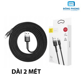 Cáp Sạc Nhanh Baseus Cafule Dài 2 Mét Cổng Micro USB