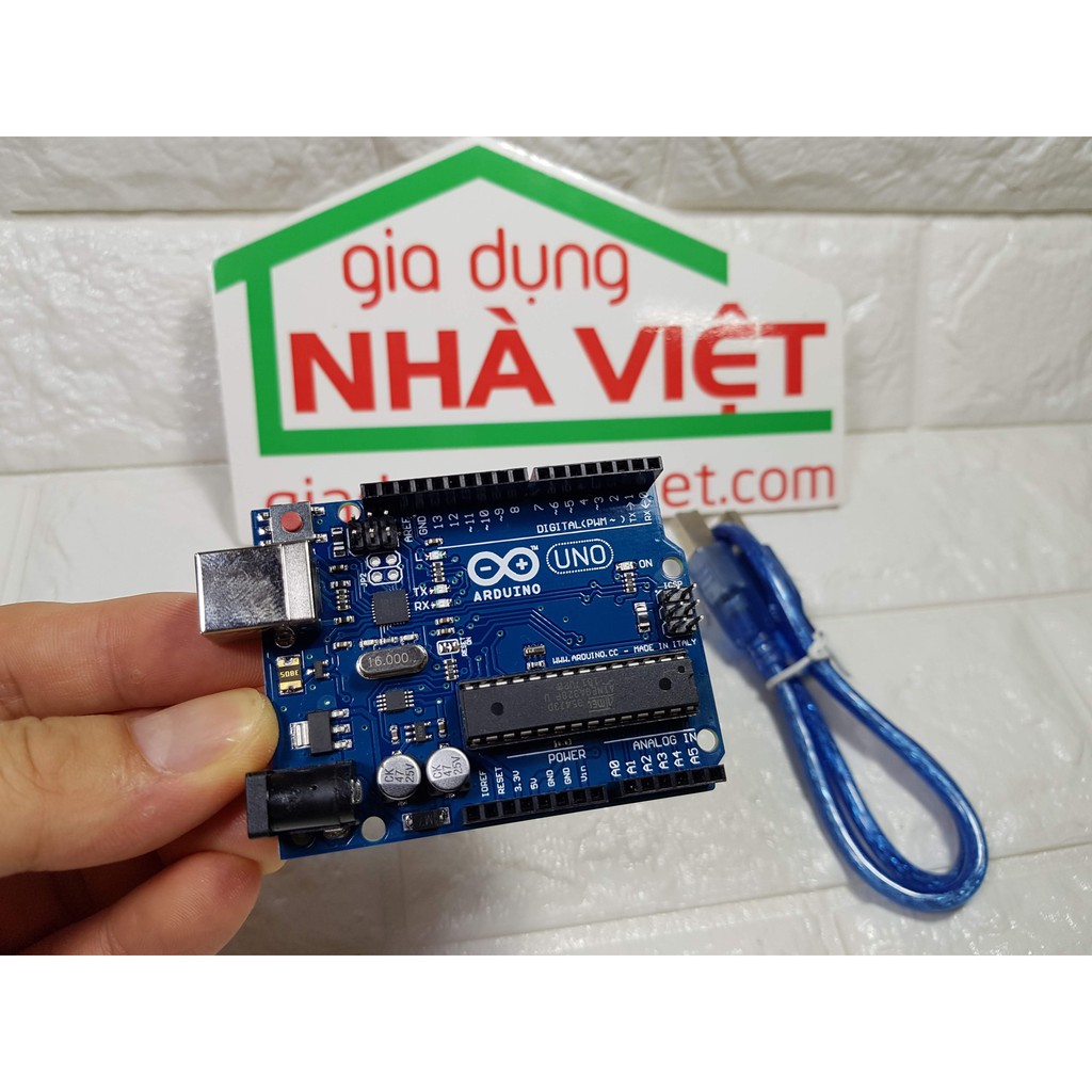 Bo mạch Arduino Uno R3 kèm cáp USB | BigBuy360 - bigbuy360.vn