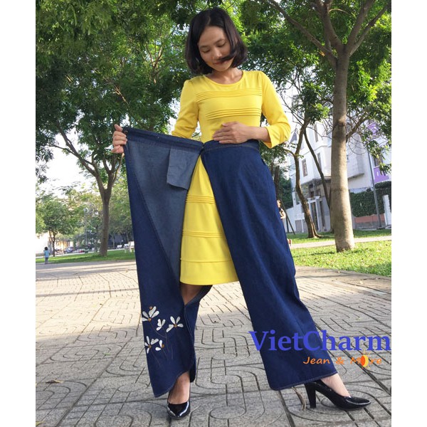 VÁY CHỐNG NẮNG JEAN DẠNG QUẦN CAO CẤP | BigBuy360 - bigbuy360.vn