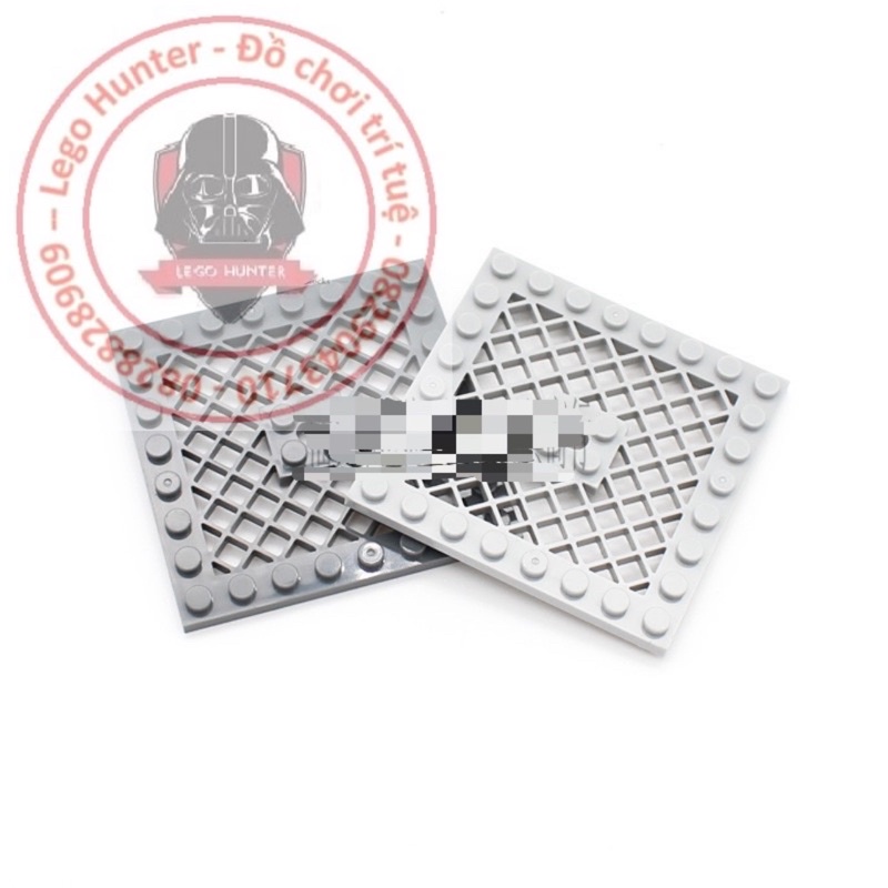 Non Lego gạch part moc : combo 2 miếng base lưới 8 x 8