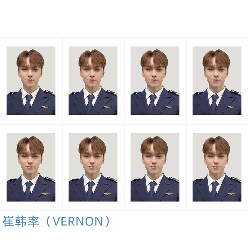 Bộ Thẻ Ảnh Nhóm Nhạc Seventeen Độc Đáo Đẹp Mắt