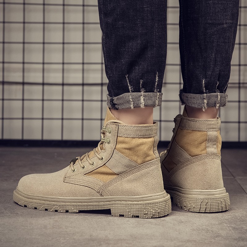 CHELSEA Giày Boot Nam Cổ Ngắn Thời Trang Hàn Quốc | BigBuy360 - bigbuy360.vn