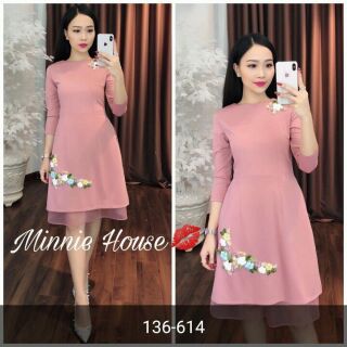 ÁO DÀI CÁCH TÂN + CHÂN VÁY LƯỚI XINH LUNG LINH 😍