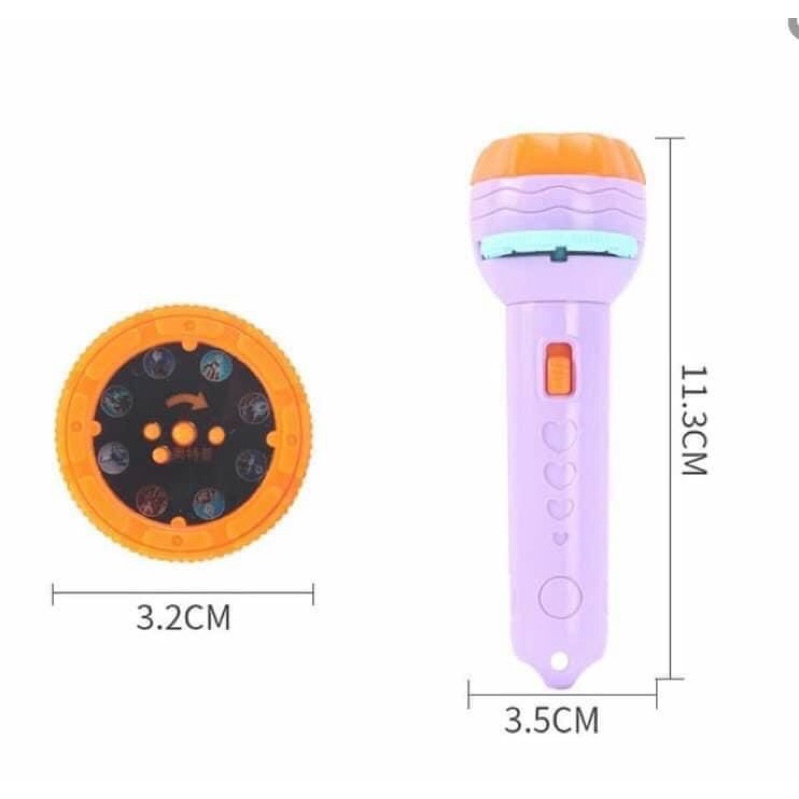 ĐÈN PIN CHIẾU HÌNH CHO BÉ