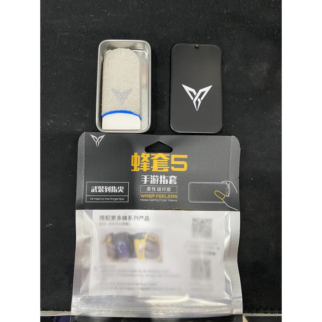 Găng tay chơi game Flydigi Wasp Feelers 5 thế hệ mới - Chơi game PUBG, Liên minh, chống mồ hôi, cực nhạy, không xù vải