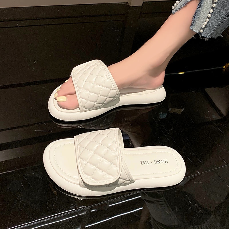 Oeggeo shop Giày Đế Phẳng Dán Dày Có Thể Điều Chỉnh Cho Nữ