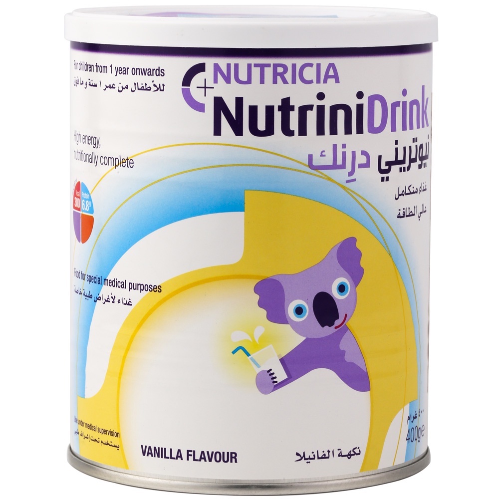 Sữa Nutrinidrink 400g nhập khẩu Đức vị Vani và Trung Tính