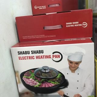 Nồi lẩu shabu kiêm bếp nướng điện không khói 400k