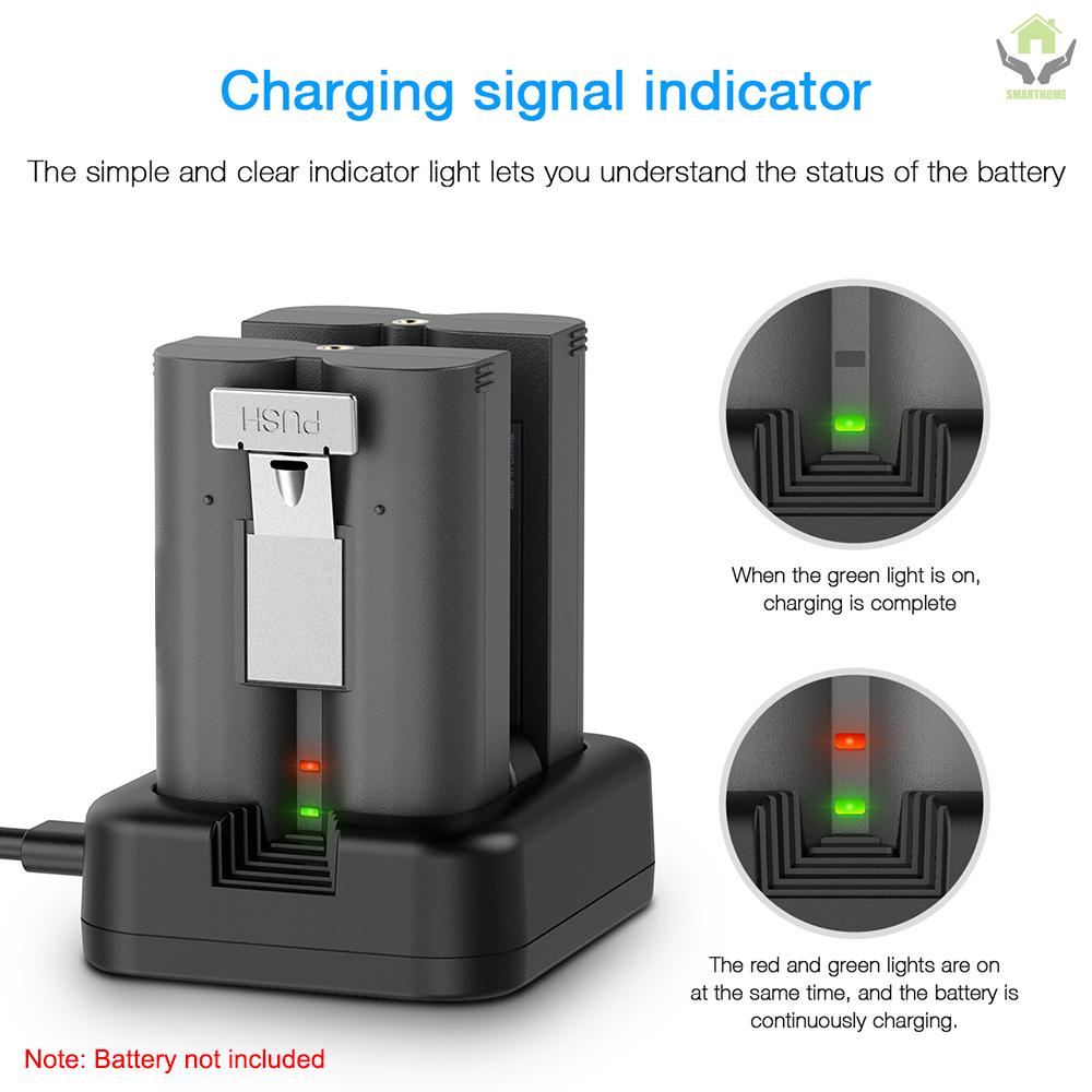 Charging Station Doorbell Charger Double Plug Charger with Power Adapter for Ring Video Doorbell 2/Ring Spotlight Cam Battery/Ring Spotlight Cam Solar/All-new Ring Stick UP Cam Battery Stable Output