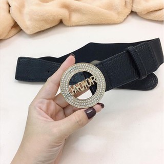 Đai váy belt JA TRÒN ĐÁ 4cm K26