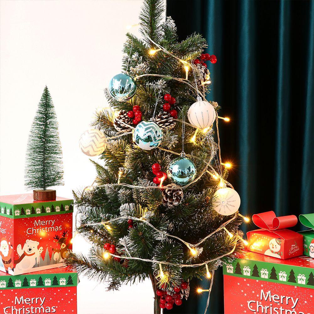 LET Set 24 Quả Châu Trang Trí Giáng Sinh