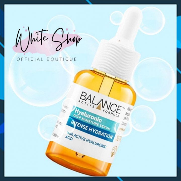 [Chuẩn Auth] Serum cấp nước dưỡng ẩm Balance Active Formula Hyaluronic Deep Moisturizing 30ml White Store | BigBuy360 - bigbuy360.vn