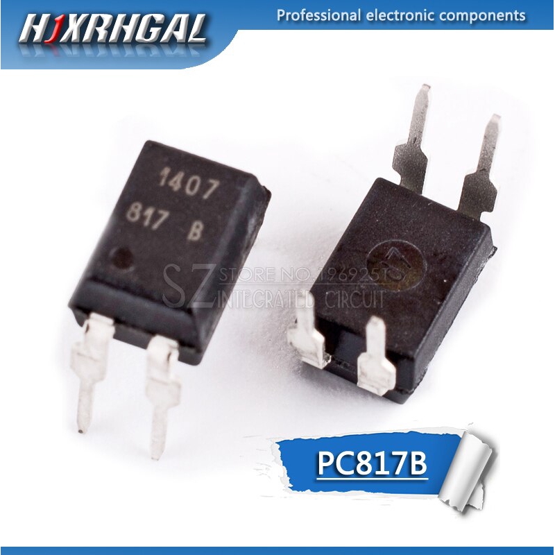 Bộ 100 Linh Kiện Điện Tử Ic Pc817B Dip4 Pc817-B Dip Pc817 B