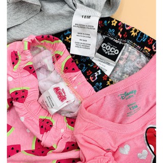 Set áo thun quần short thun bé gái