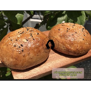Vỏ bánh Hambuger nguyên cám 4 chiếc