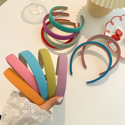 Korean Sweet Sponge Headband Girl Hair Band Thickened Head Band Fashion Women Headdress Hair Accessories