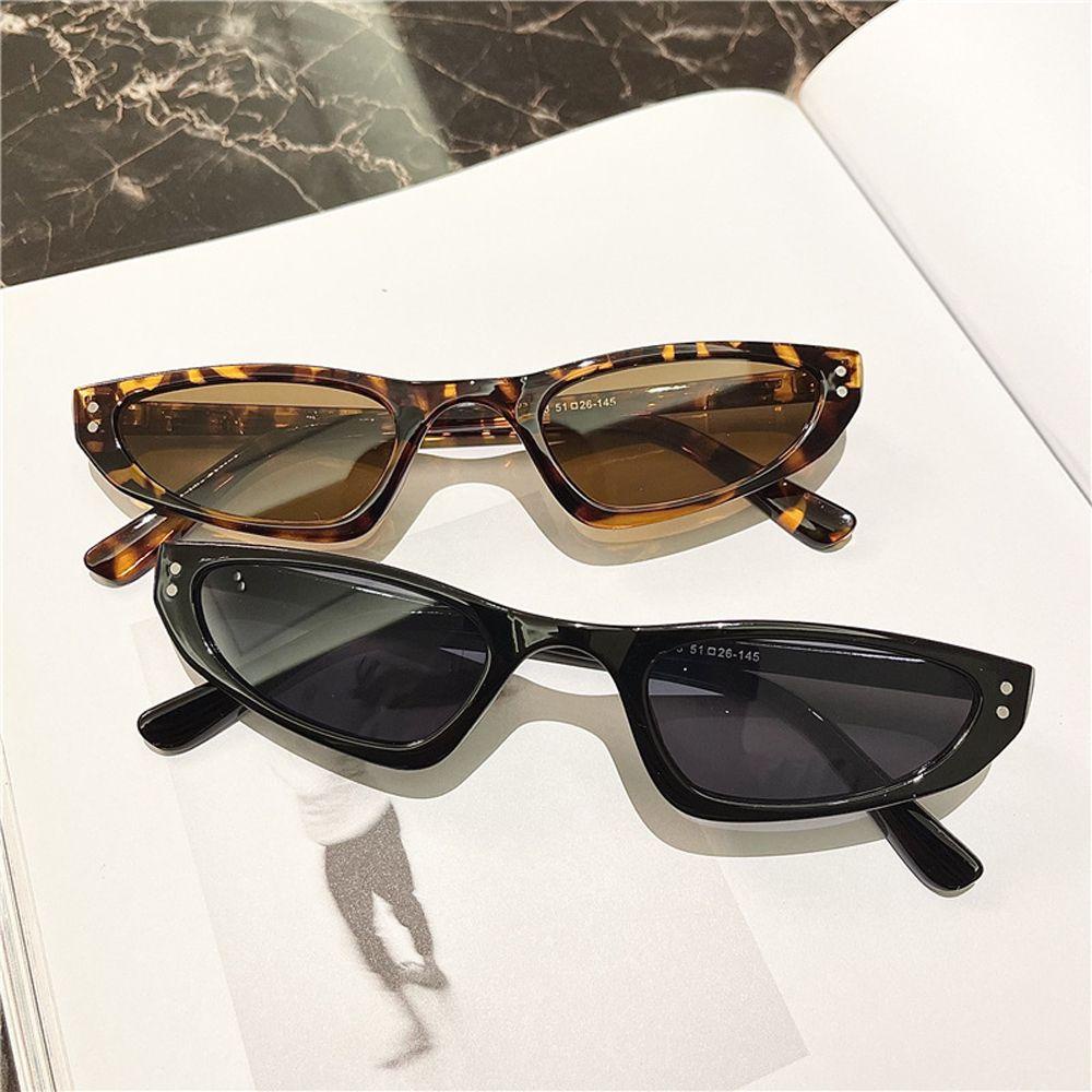 Kính Mát Tam Giác Hình Mắt Mèo Chống Tia UV Thời Trang Unisex