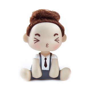Ống Tiết Kiệm Búp Bê Tóc Xù