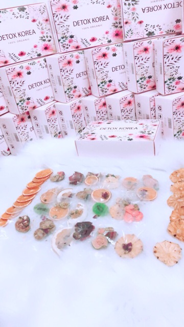 Combo 60 gói Detox giảm cân thanh nhiệt giá ưu đãi (KO kèm bình).