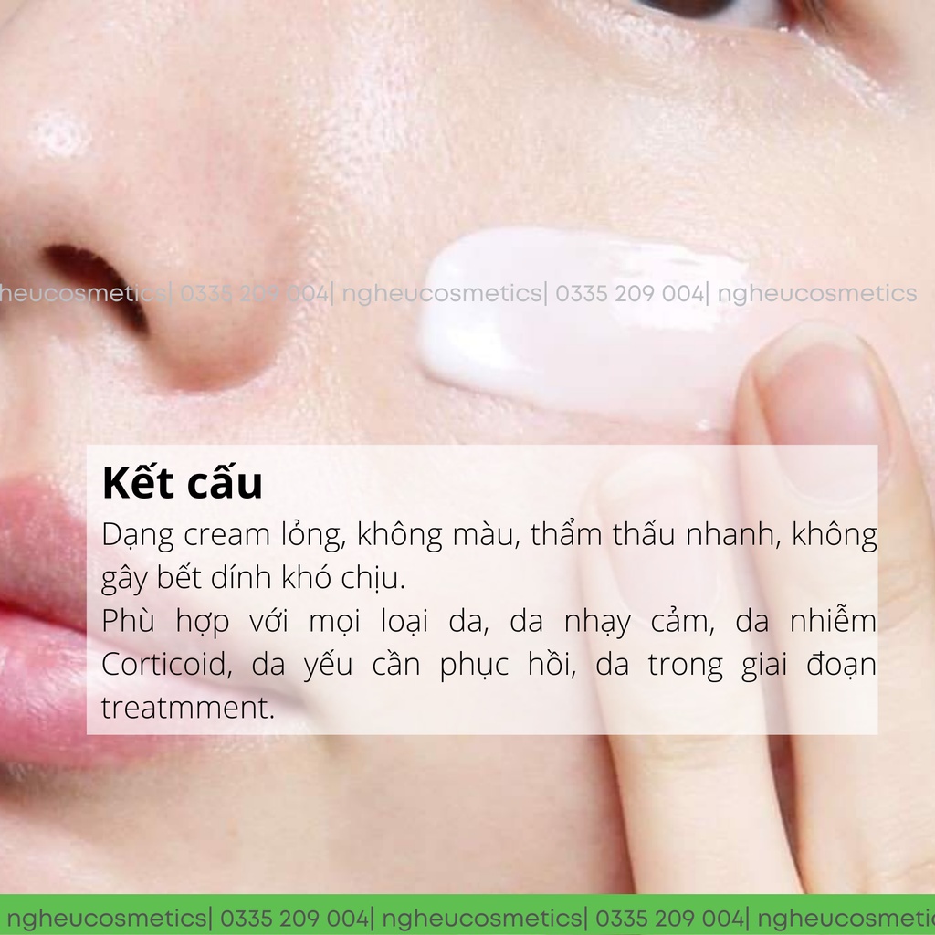 Kem Dưỡng Ẩm Phục Hồi Thải Độc Làm Sáng Da Rau Má Goodndoc Centella Repair Cream Hàng Nhập Khẩu Chính Hãng