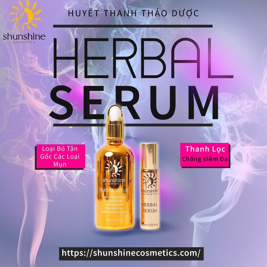 Shunshine cosmetics serum dưỡng da, tái tạo da - herbal | BigBuy360 - bigbuy360.vn