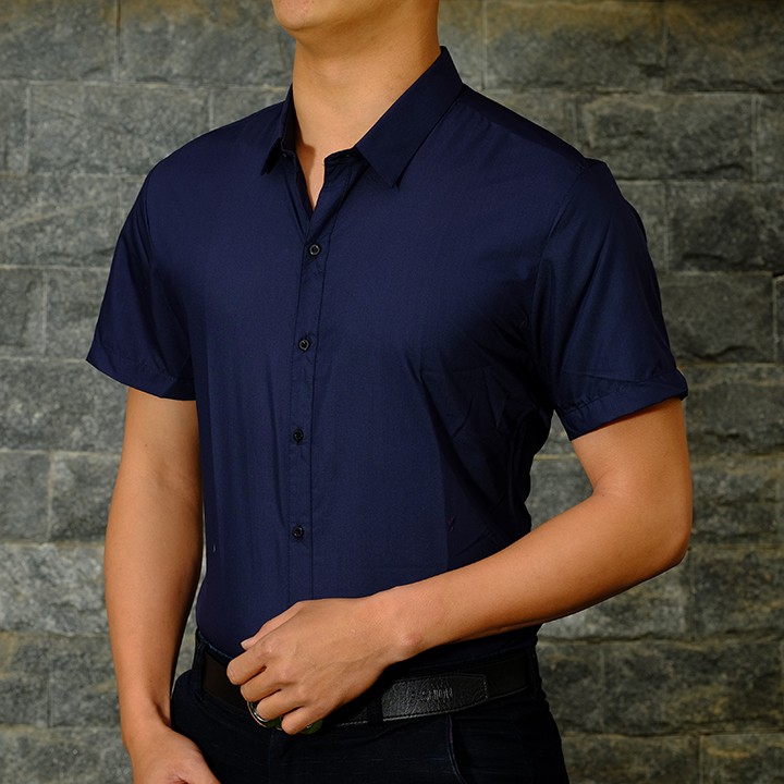 Áo sơ mi MR. Simple tím than