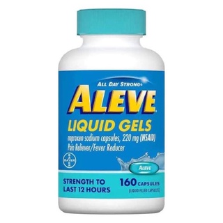 Viên aleve liquid gels 220mg 160 viên của mỹ - ảnh sản phẩm 1