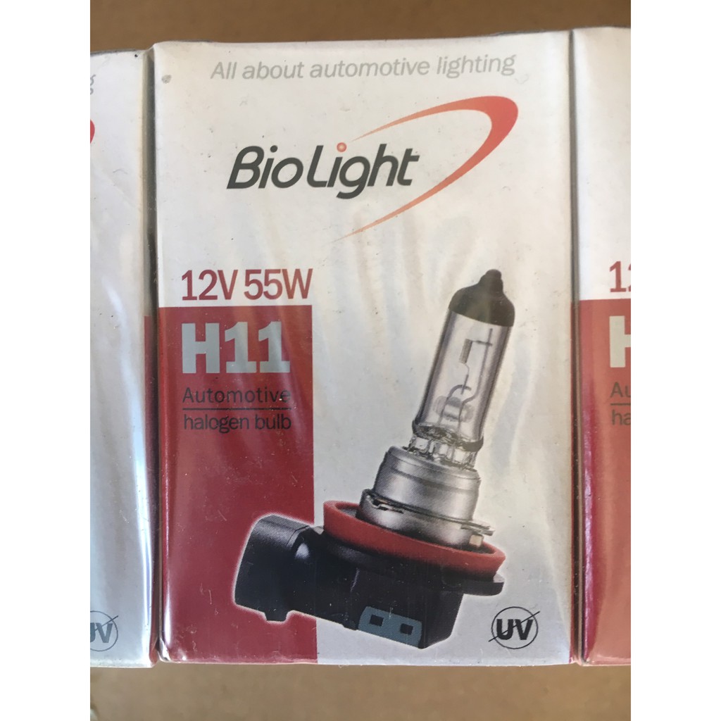 12V 55W H11 Bóng đèn xe hơi Biolight