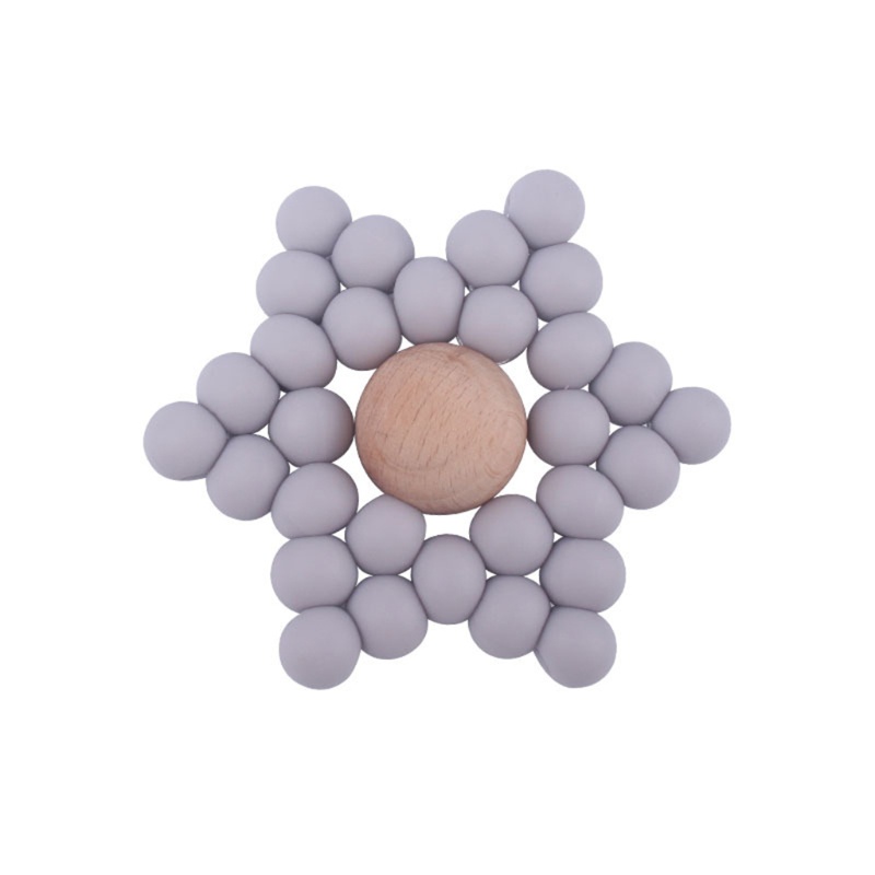 Đồ Chơi Gặm Nướu Bằng Silicone Cấp Thực Phẩm Không Độc Hại Dành Cho Em Bé