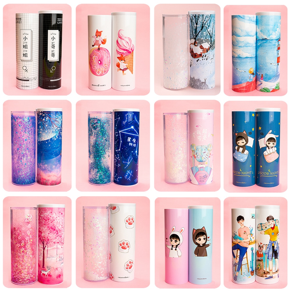 Hộp Bút Màu Sắc Độc Đáo Thời Trang