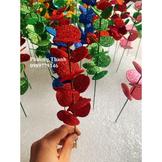 LÁ TÁO KIM TUYẾN, Cành cao 30cm, 6 cặp lá