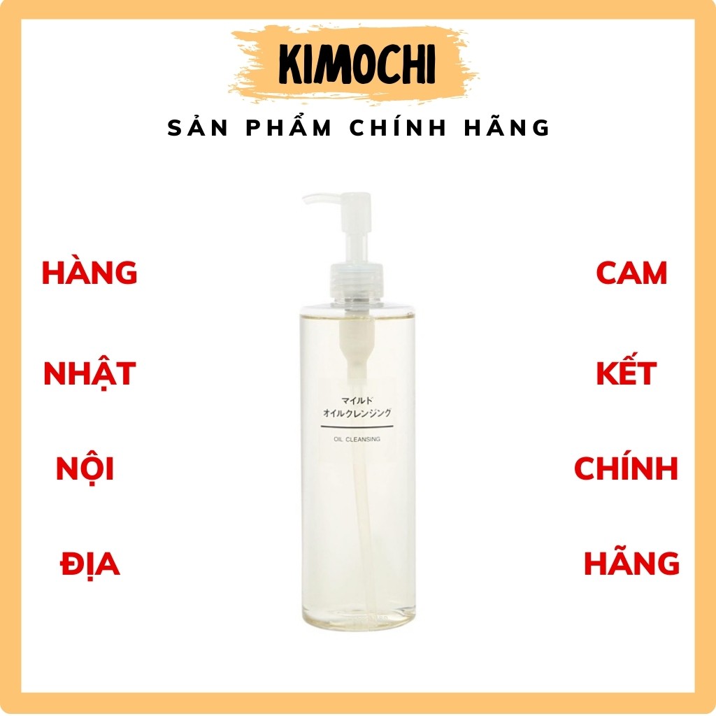 DẦU TẨY TRANG MUJI OIL CLEANSING 200ml Nhật Bản.