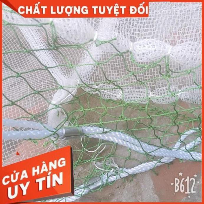 Lưới Quét Cá Tôm Cao 2m dài 10m Hàng Chất Lượng Cao Gia Công ( TẶNG VỢT XÚC CÁ ) LƯỚI QUÉT AO LƯỚI VÉT CÁ GIA CÔNG