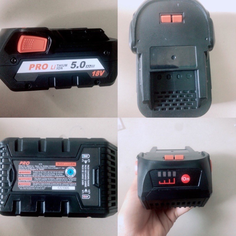 Pin đóng mới EAG /RIDGID 18v 5A