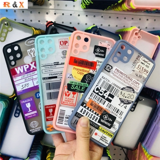 Ốp Lưng Họa Tiết Mã Vạch Đẹp Mắt Cho Oppo A92 A52 A31 A5S A7 A12 A5 A9