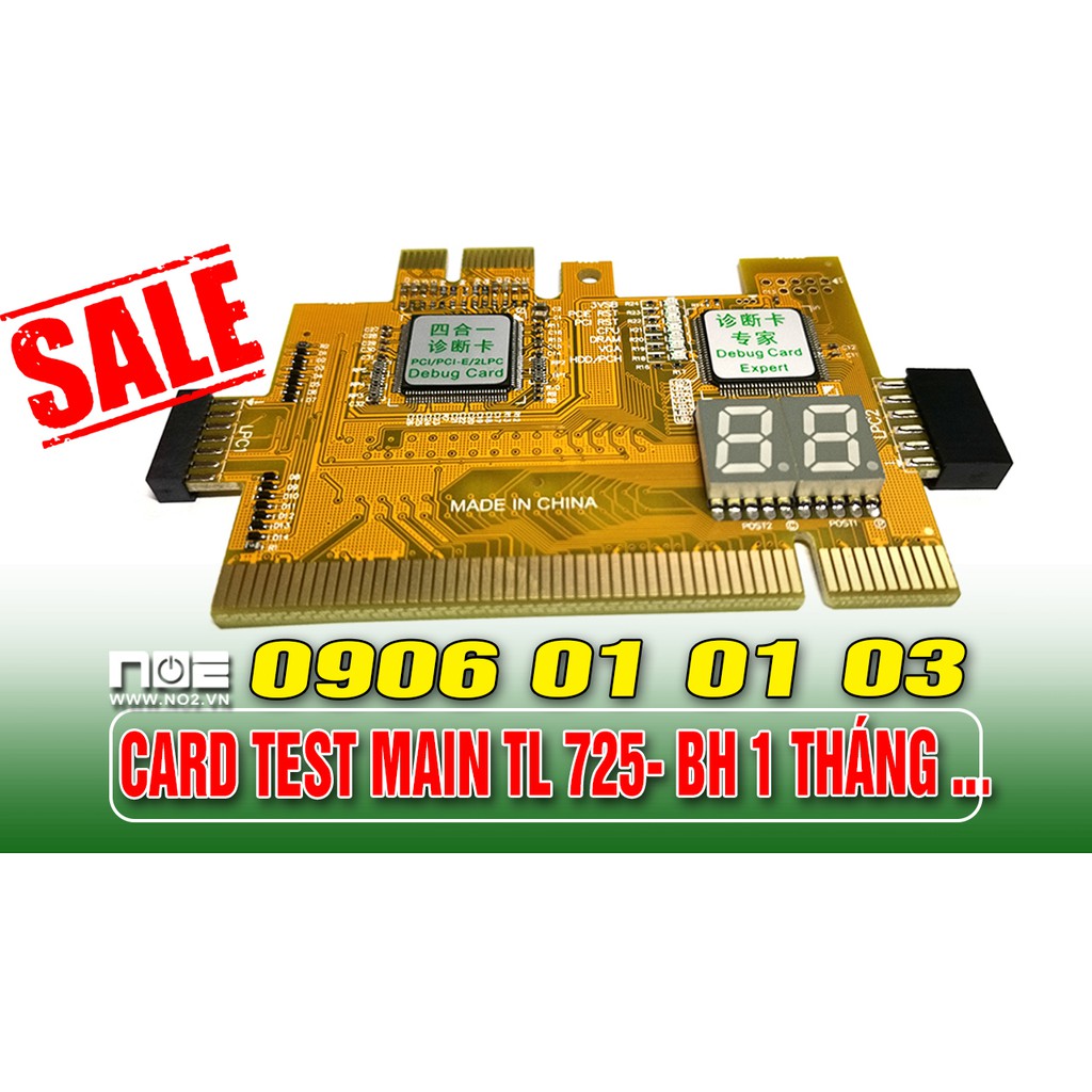 Card Test MainBOARD TL725 PRO Nâng Cấp Của TL460S PLUS/TL611PRO - BẢO HÀNH 1 THÁNG | WebRaoVat - webraovat.net.vn