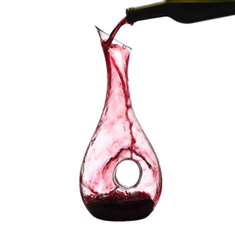 Quality Wine Decanter Design S Style Decanter Red Wine Carafe Lead Free Glass Decanter Superior Wine Aerator