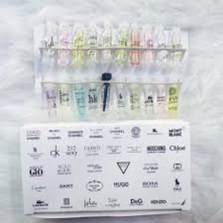 BỘ NƯỚC HOA TEST 20 CHAI MINI
