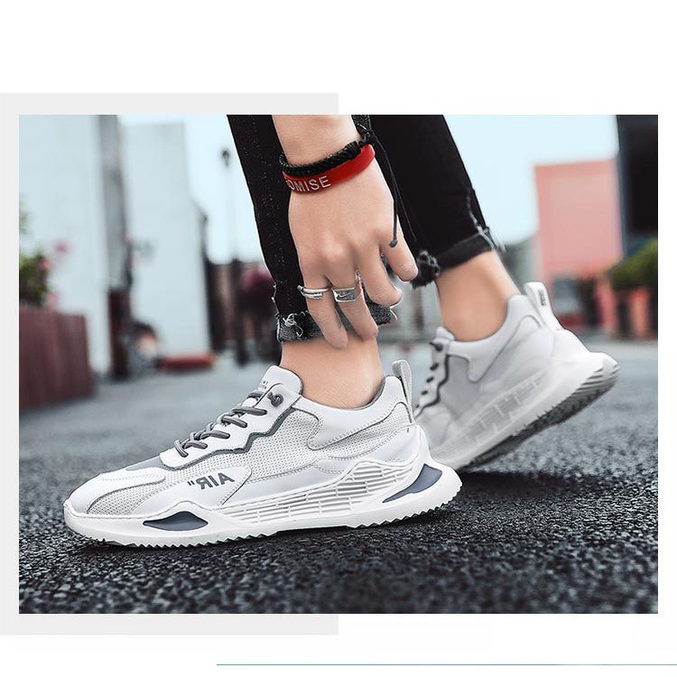 Giày nam GN334 - giày thể thao nam sneaker thoáng khí cao cấp trẻ trung năng động đế êm