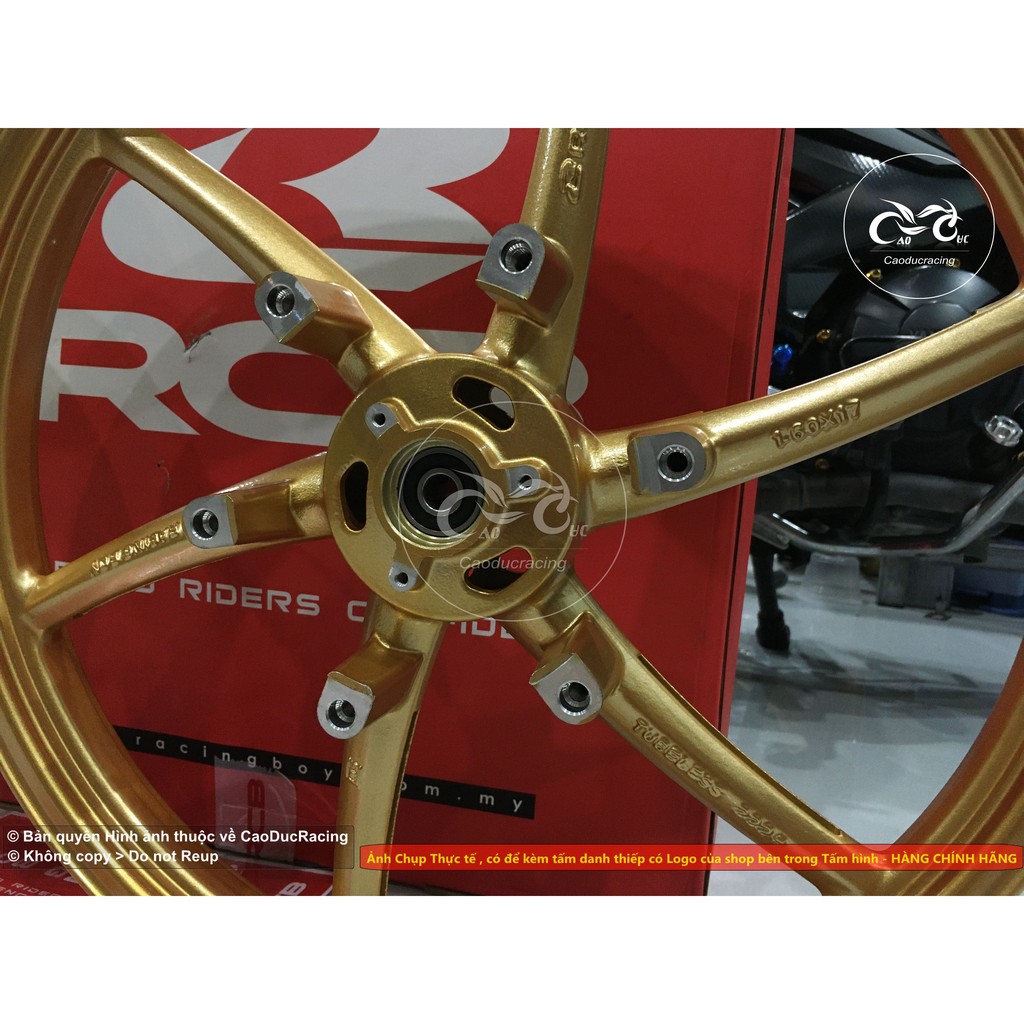 Mâm RCB WINNER X và V1 - 6 Cây Bản 1.6 1.6 Có ABS - lăp như zin Chính hãng RacingBoy