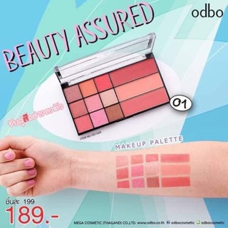 [CÓ SẴN] Set Phấn Mắt - Má Hồng Odbo Thailand