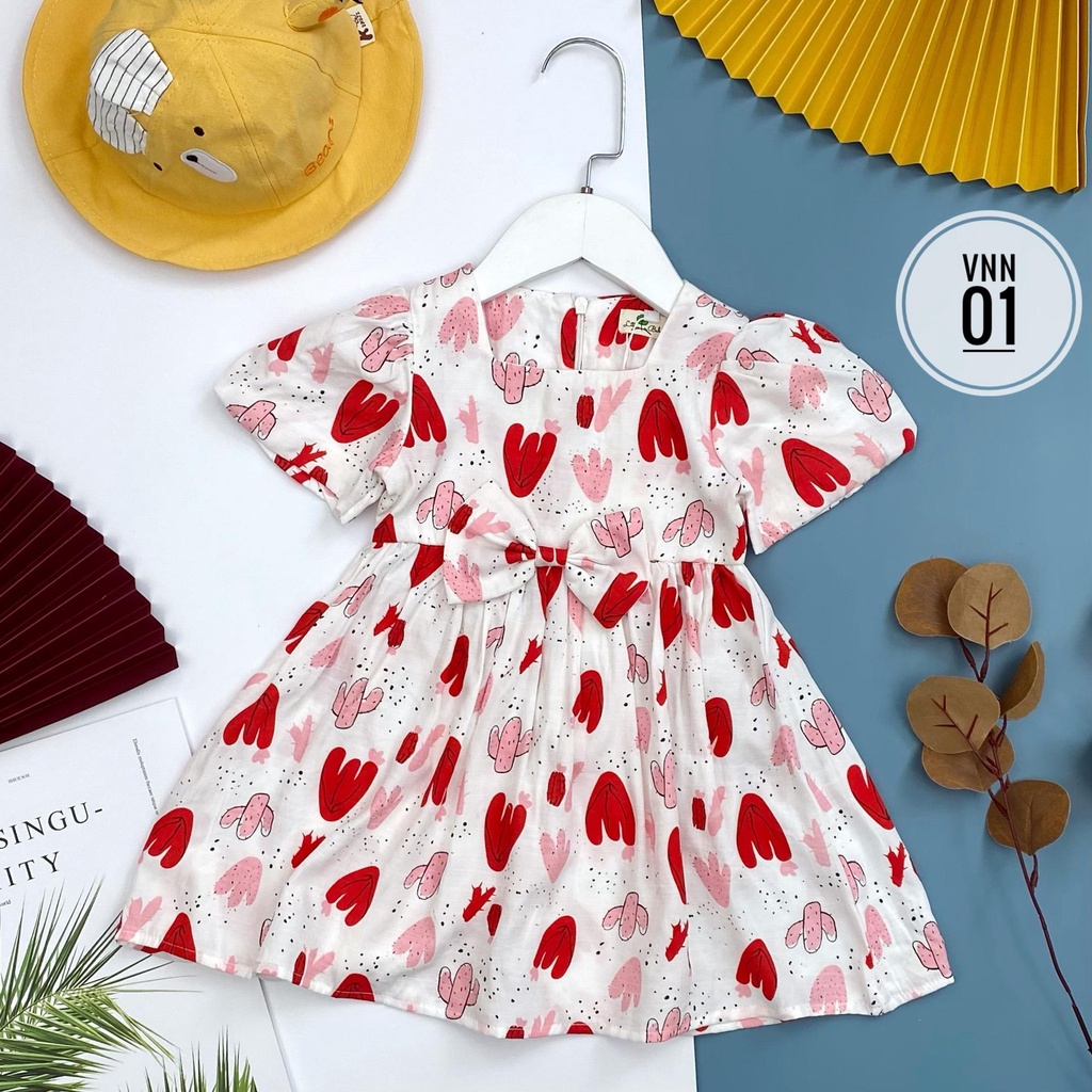 Váy thô nơ trước LITIBABY size 1/7
