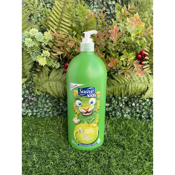 Sữa Tắm Gội Xả Trẻ Em Suave Kids 3 In 1 1.18L của Mỹ.