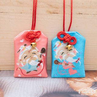 Túi Omamori Nguyệt Lão Chibi Kèm Quà Tặng Nemo Handmade - OMNL2M